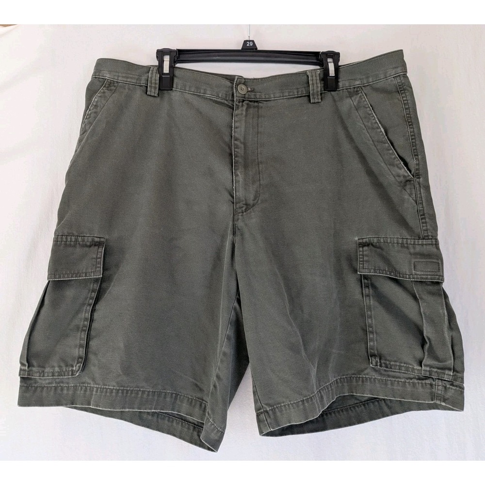 Dockers Cargo Hiking Shorts Men's 38 Khaki Cotton Outdoor